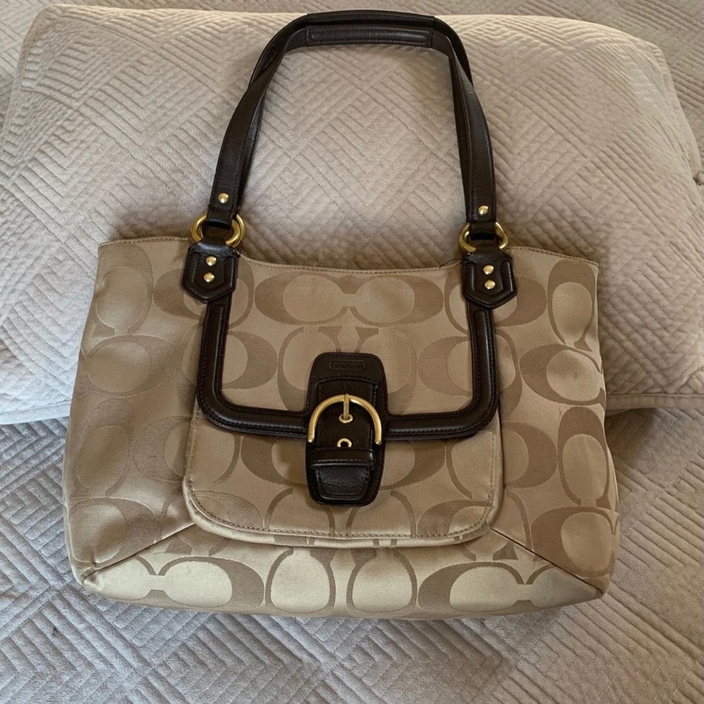 Coach brown bag